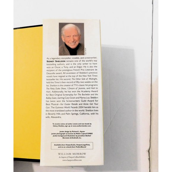 Are You Afraid of the Dark by Sidney Sheldon 1st Edition 2004 Hardcover Jacket - Picture 5 of 6